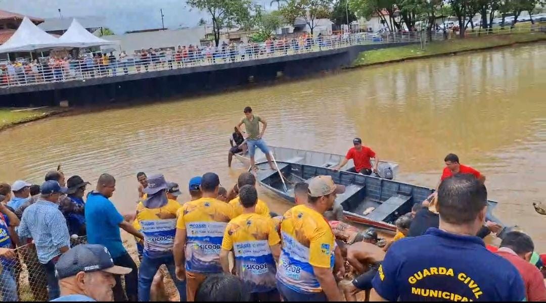 Encerramento do 4º Peixe Santo em Colíder Reúne um grande número de pessoas no Lago dos Pioneiros
