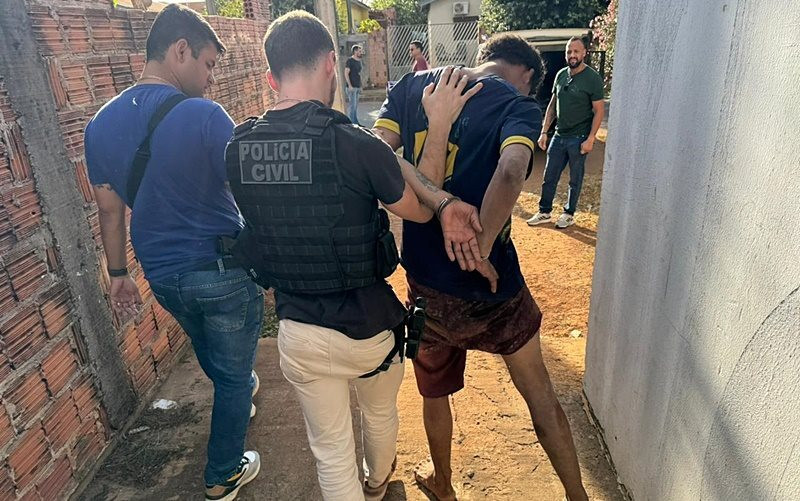 Autor de homicídio ocorrido em janeiro é preso pela DERF de Nova Mutum/MT