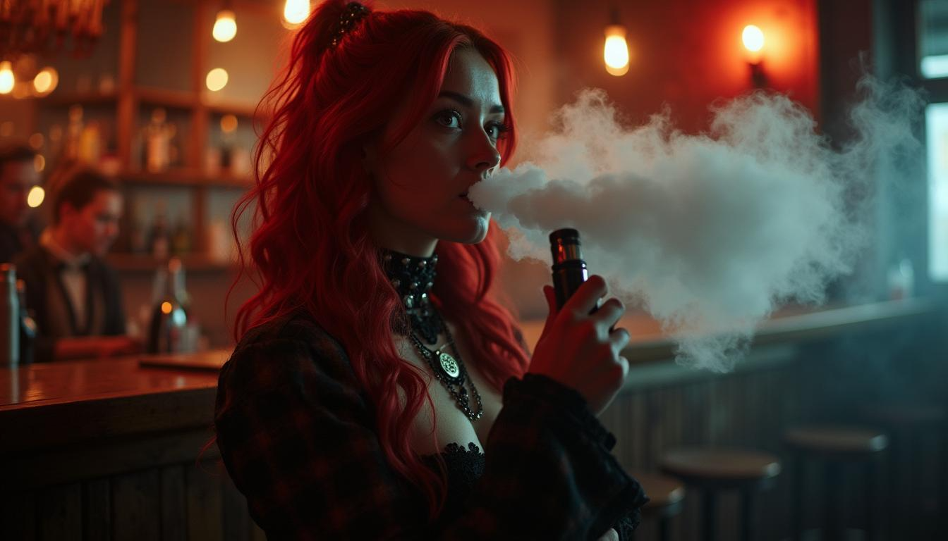 Pulmão comprometido aos 17: jovem é diagnosticada com doença rara após três anos usando vape escondida