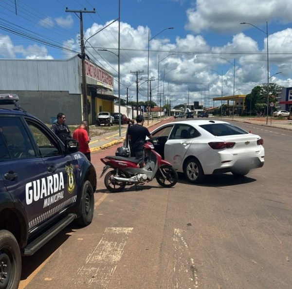 Dois acidentes com motos são registrados em Colíder neste sábado (13)