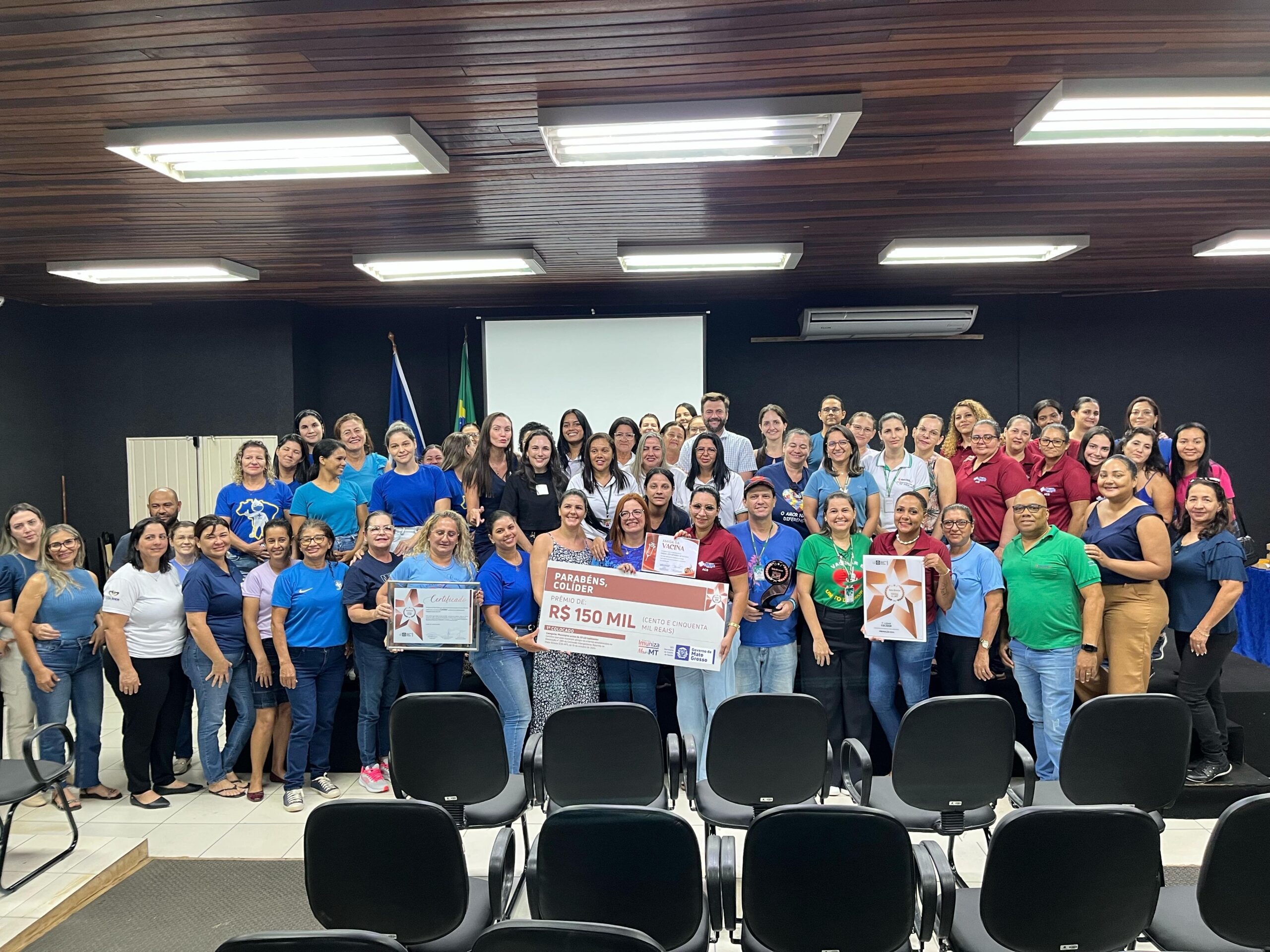 Colíder é Reconhecida por Avanços na Saúde e Recebe Prêmio Estadual