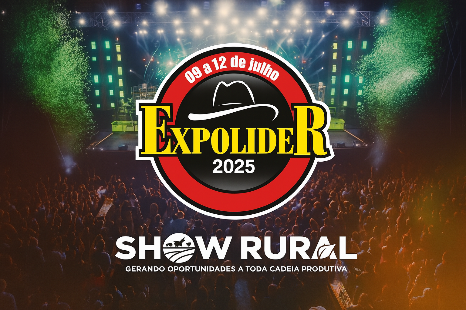 Colíder já está em clima de festa! Começa hoje (9) a 35ª Expolíder – Confira tudo que vai rolar até sábado (12)