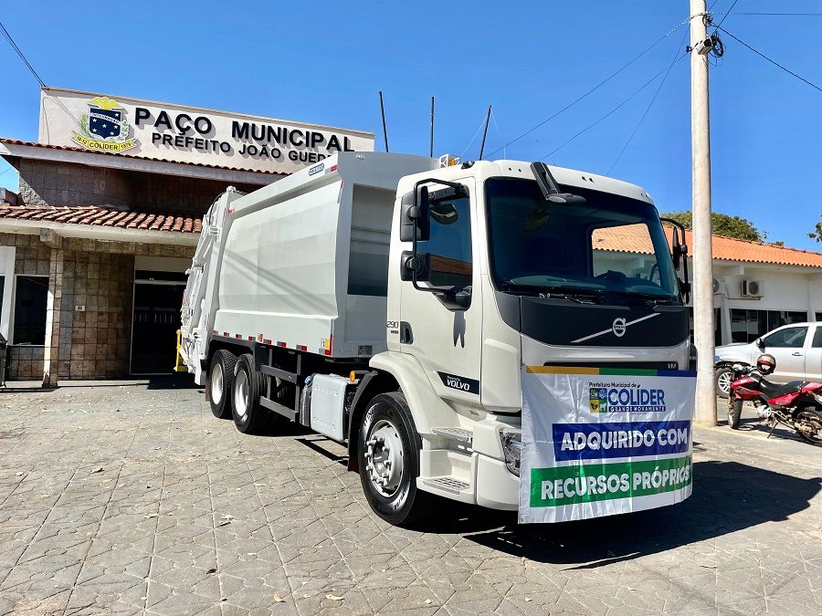 Colíder Reforça Coleta de Lixo com Novo Veículo Adquirido com Recursos Próprios