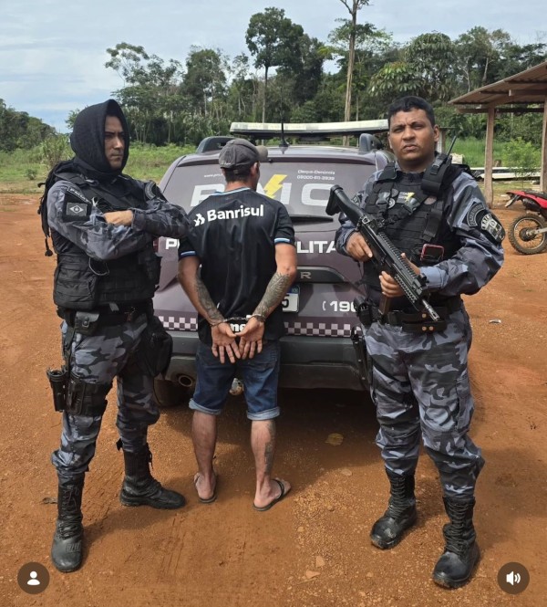 Reconhecimento facial ajuda PM a localizar foragido da Justiça na MT-320