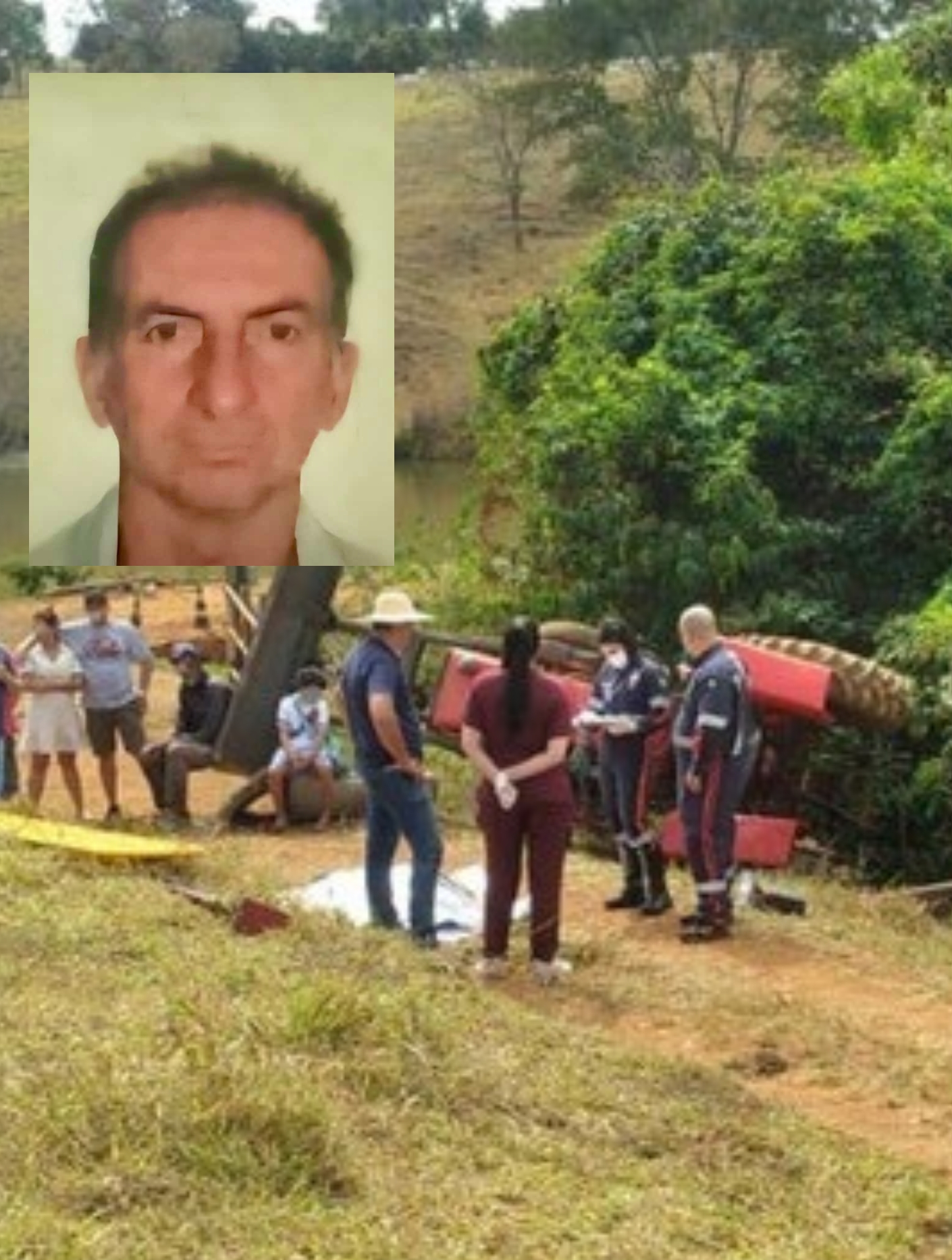 Irmão do governador Mauro Mendes morre prensado por trator em Anápolis