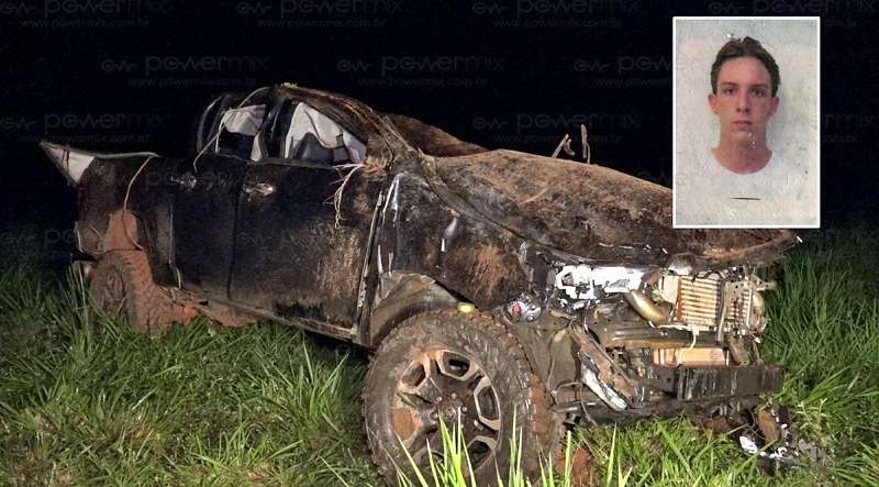 Capotamento em rodovia da região de Nova Mutum termina com morte de jovem de 25 anos