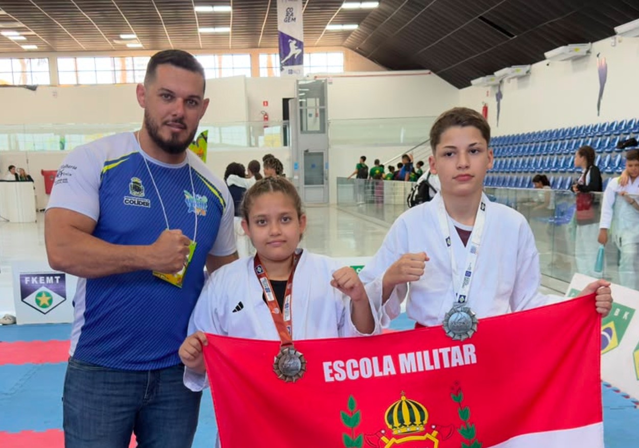 Atletas de Colíder conquistam pódio no karatê dos Jogos Escolares de Mato-grossenses