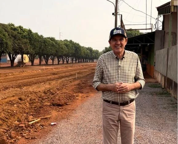 Obras de pavimentação asfáltica em Americana do Norte recebe investimento de R$ 2,5 milhões do deputado federal Juarez Costa.