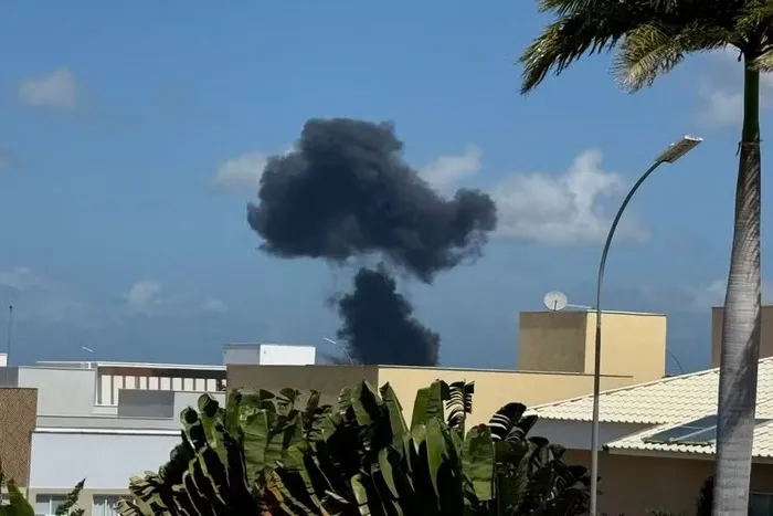 Caça da FAB cai em Parnamirim durante preparativos para exercício aéreo multinacional