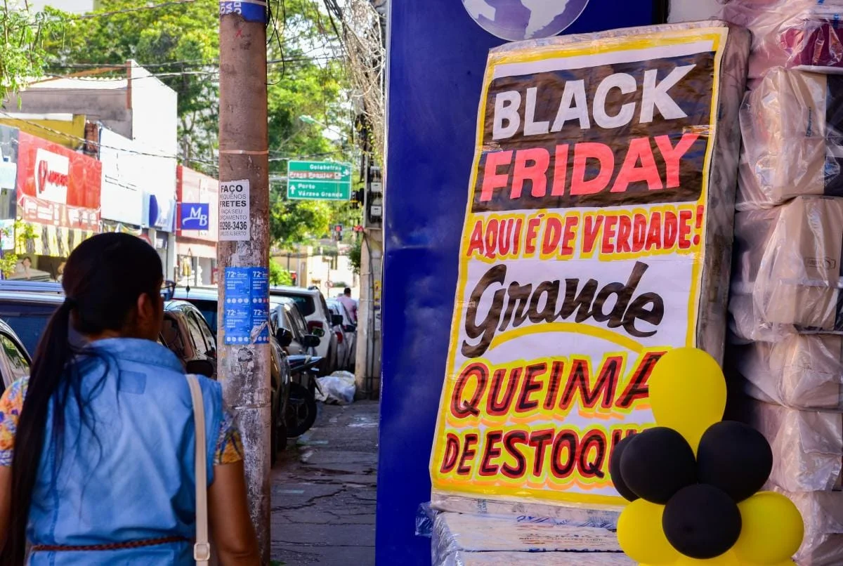Black Friday impulsionará o varejo em Mato Grosso, com previsão de crescimento expressivo em 2024