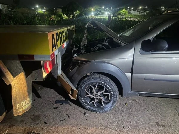 Colisão na Avenida Dauri Riva em Colíder Deixa Motorista Ferido