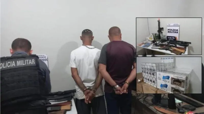 Operação da PM de Marcelândia Desmonta Esquema de Contrabando e Apreende Arsenal de Armas