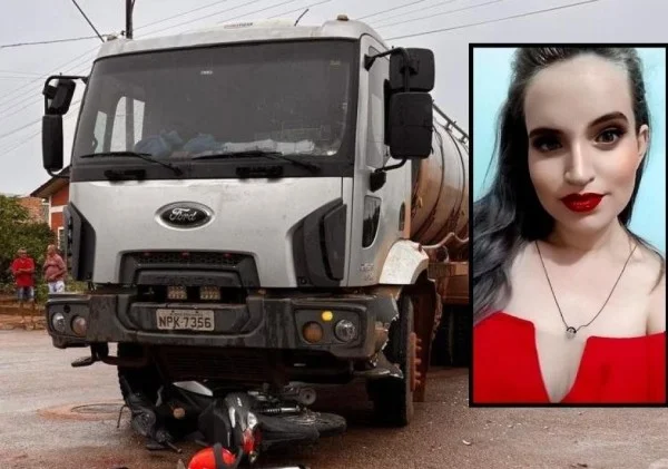 Tragédia em Nova Canaã do Norte: Jovem morre em colisão entre moto e caminhão