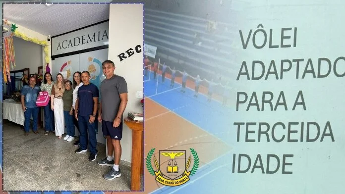 Secretaria de Assistência Social de Nova Canaã do Norte Avalia Implementação do Projeto “Vôlei Adaptado para a Terceira Idade