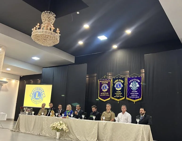 Prefeito Rodrigo Benassi reafirma parceria com o Lions e amplia investimentos