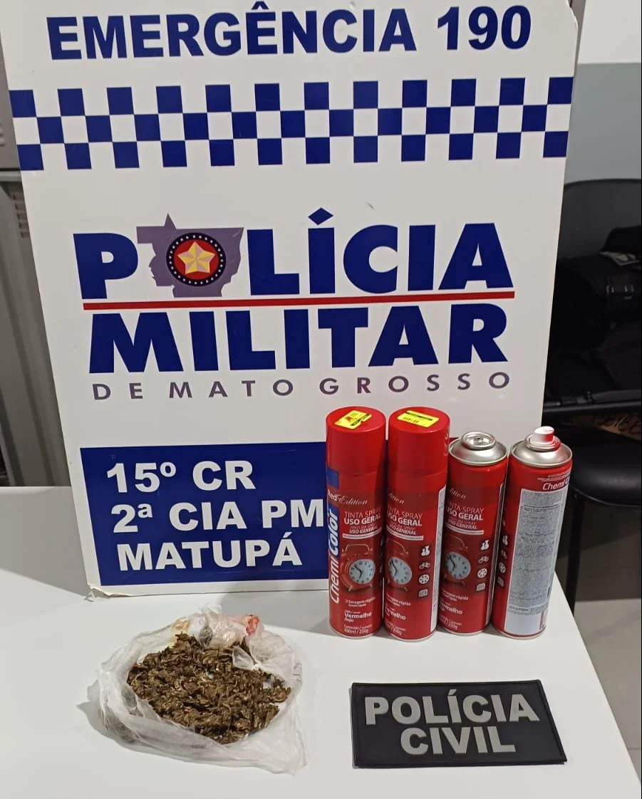 Polícia Militar apreende três adolescentes envolvidos com facção criminosa em Matupá