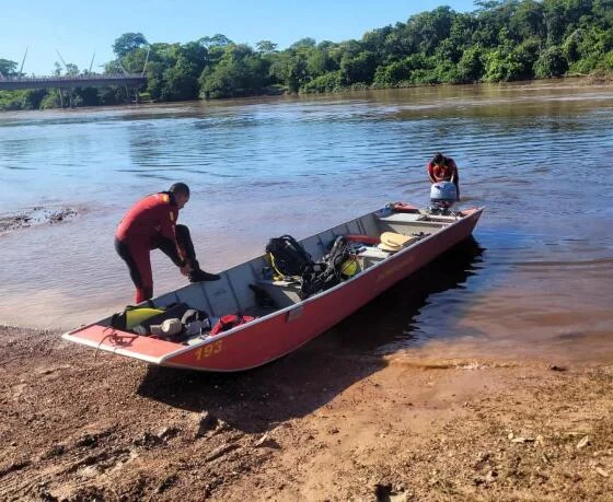 Corpo de adolescente é localizado dois dias após se afogar em rio