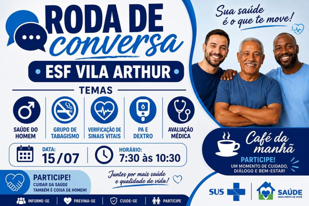 Unidades de Saúde de Várzea Grande promovem quinzena de conscientização e atendimento voltada aos homens