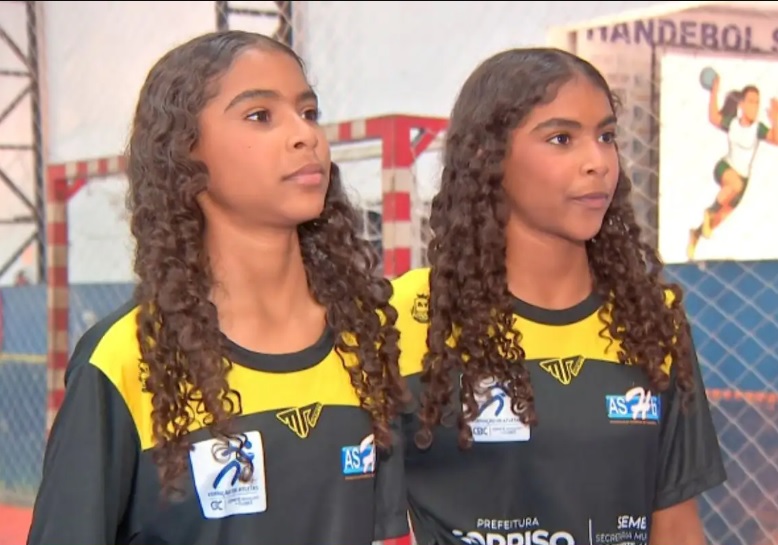 Gêmeas do Norte de MT são convocadas para representar o Brasil no handebol