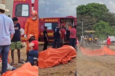 Acidente durante evento mata cavalo e deixa homem ferido