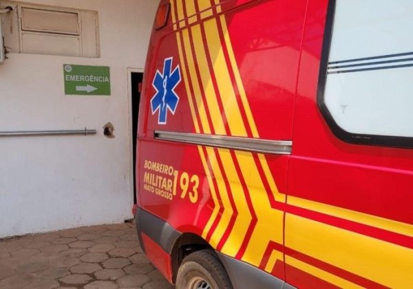 Bebê é levada aos bombeiros após possível ingestão de elástico em Alta Floresta