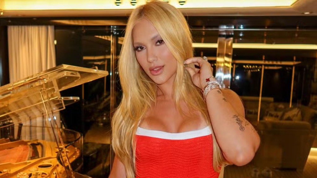 Virginia Fonseca aposta em look de luxo e ousado para jantar na Itália e Vini Jr reage
