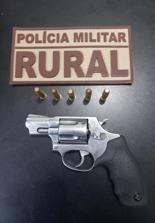 Patrulha Rural prende homem por ameaça e porte ilegal de arma de fogo em Cuiabá