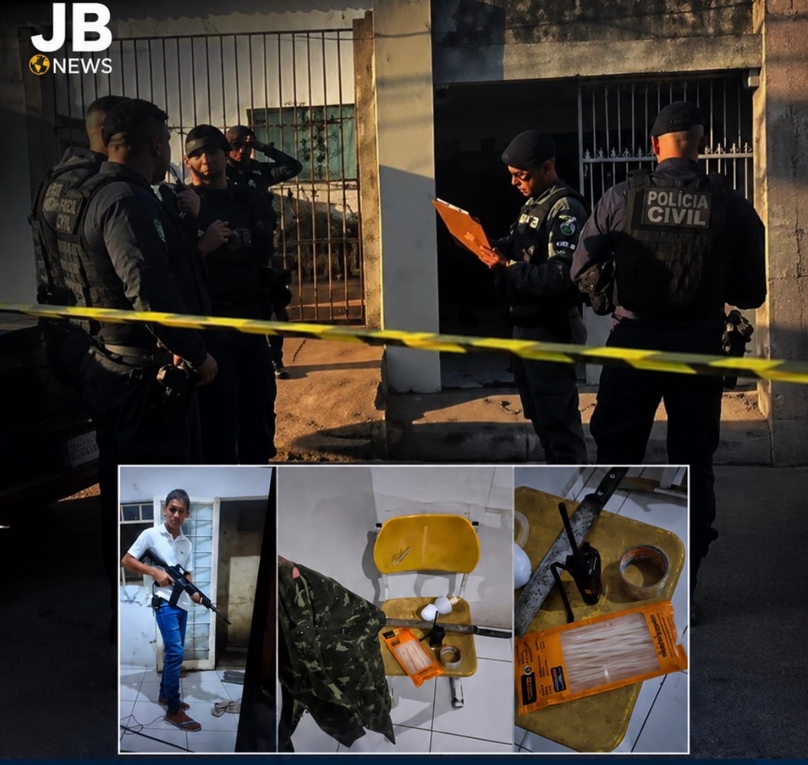 Operação após sequestro de caminhoneiro e extorsão de 35 mil, termina com cinco presos e dois mortos em Várzea Grande