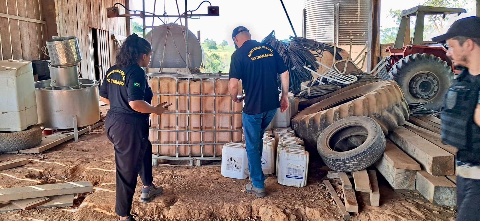 Fiscalização encontra trabalhadores expostos a riscos graves em silos no norte de Mato Grosso