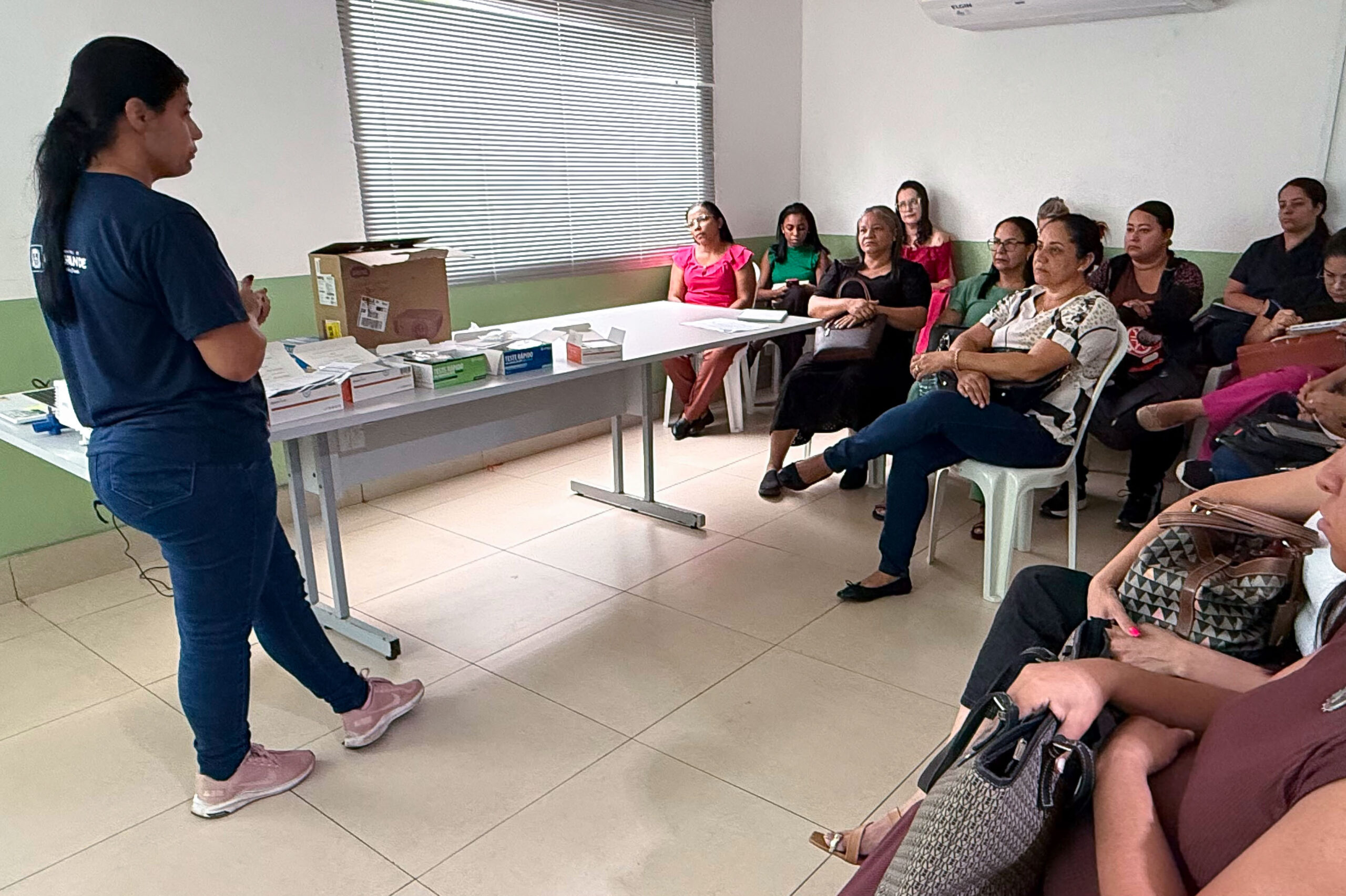 Capacitação qualifica responsáveis técnicos para agilizar testes rápidos nas UBSs de VG