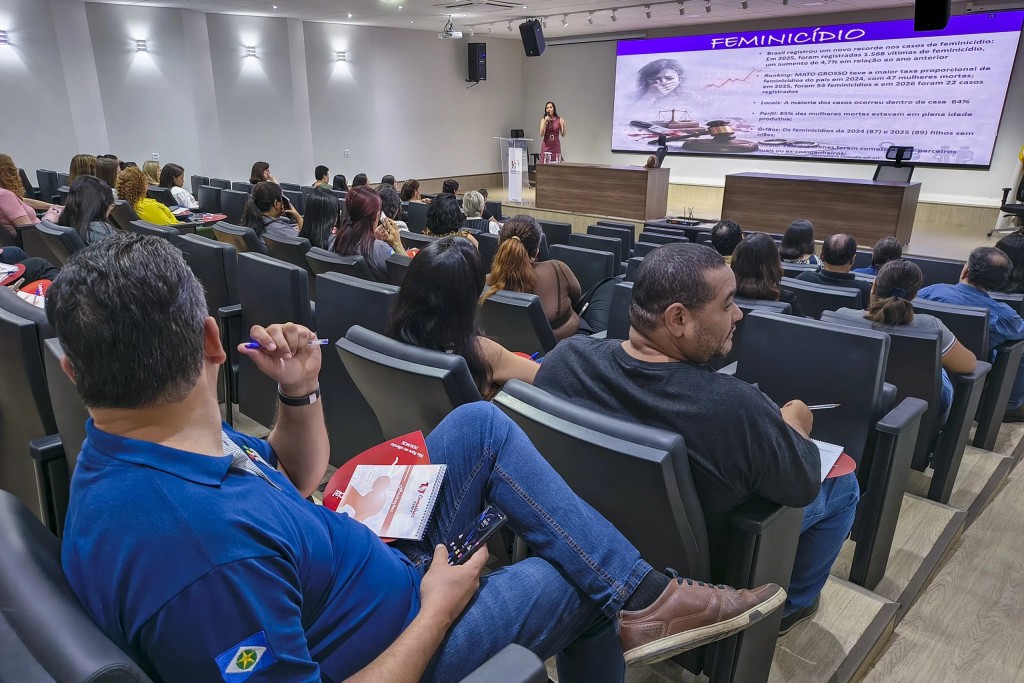 Palestra no Detran-MT reforça combate à violência contra a mulher