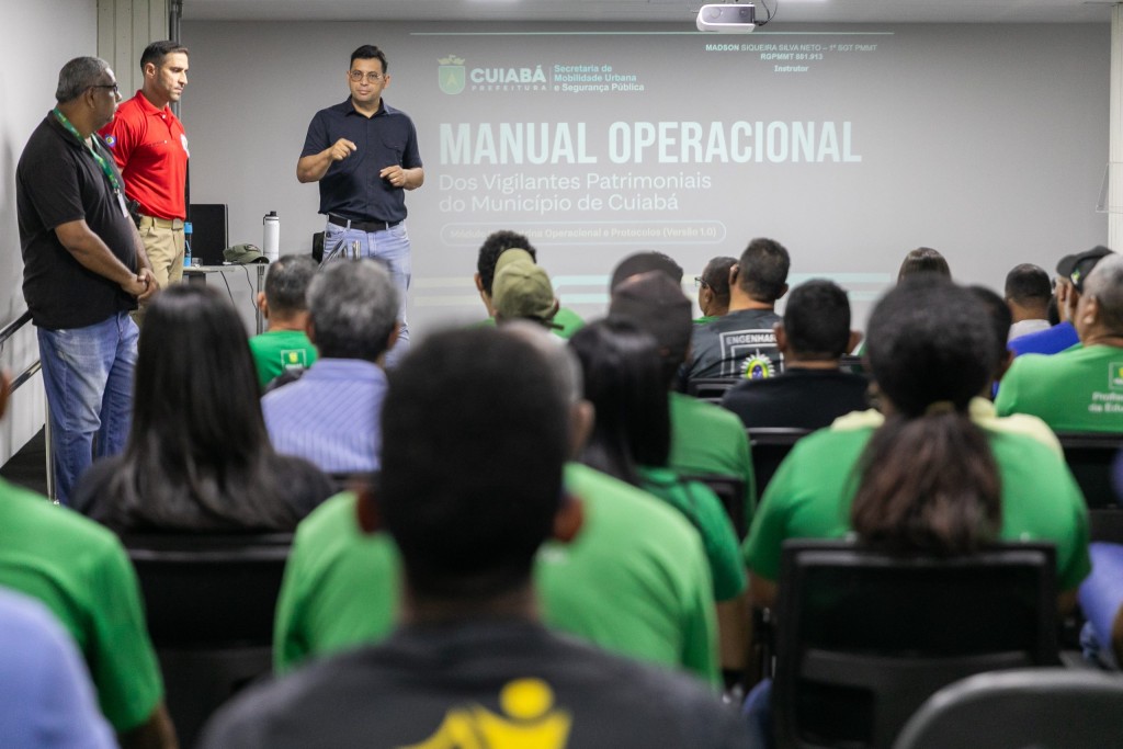 Prefeitura promove últimas etapas de capacitação para vigilantes patrimoniais
