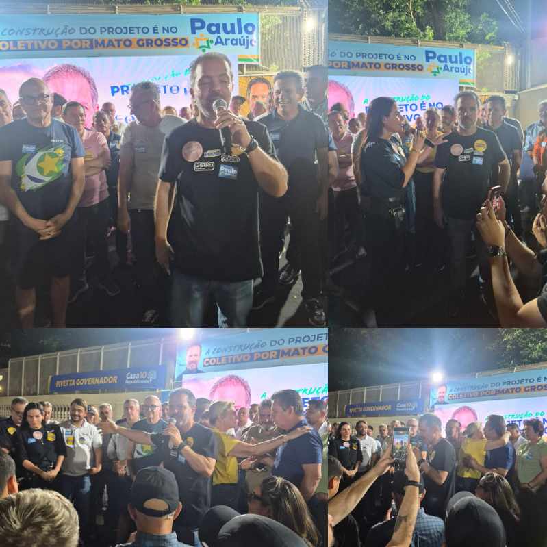 Buzinaço de motoboys: Paulo Araújo reúne multidão, prefeitos e cúpula governista; Republicanos projeta eleger cinco deputados estaduais – veja o video