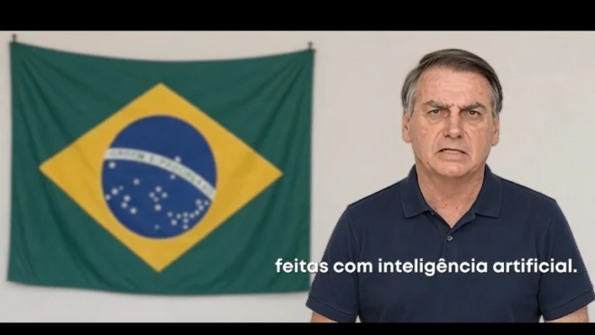 Especialistas contestam qualquer ‘crime’ em vídeo de Bolsonaro com IA